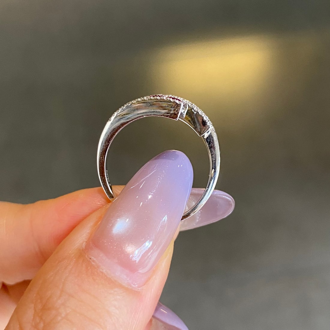 14k Gold 1.17 Ct Natural Ruby & Diamond Ring - 2