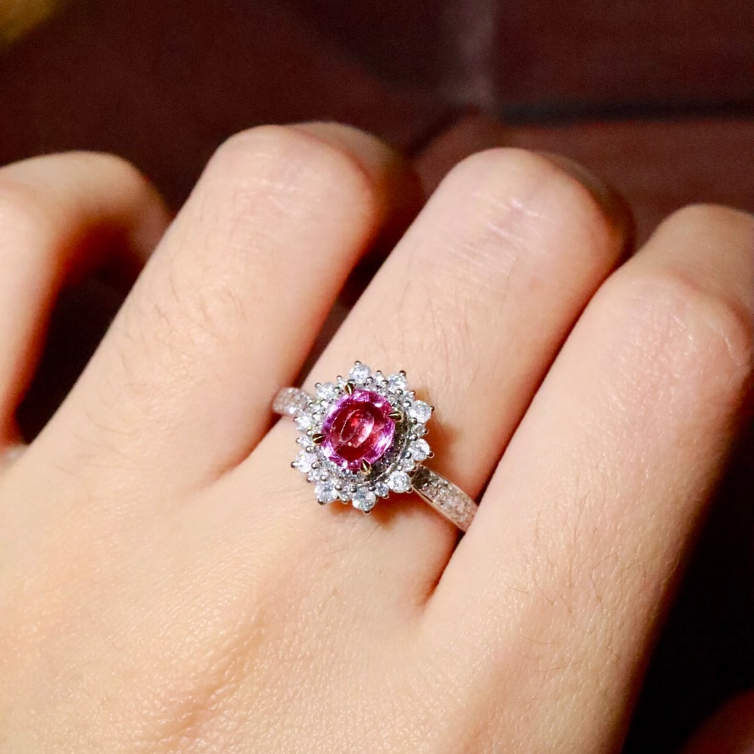 14k Gold 1.19 Ctw Natural Sapphire & Diamond Ring - 6