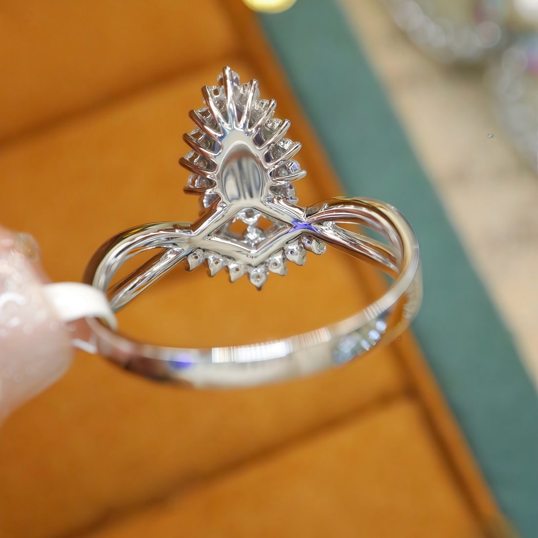 14k Gold 1.18 Ctw Natural Sapphire & Sapphire Ring - 4