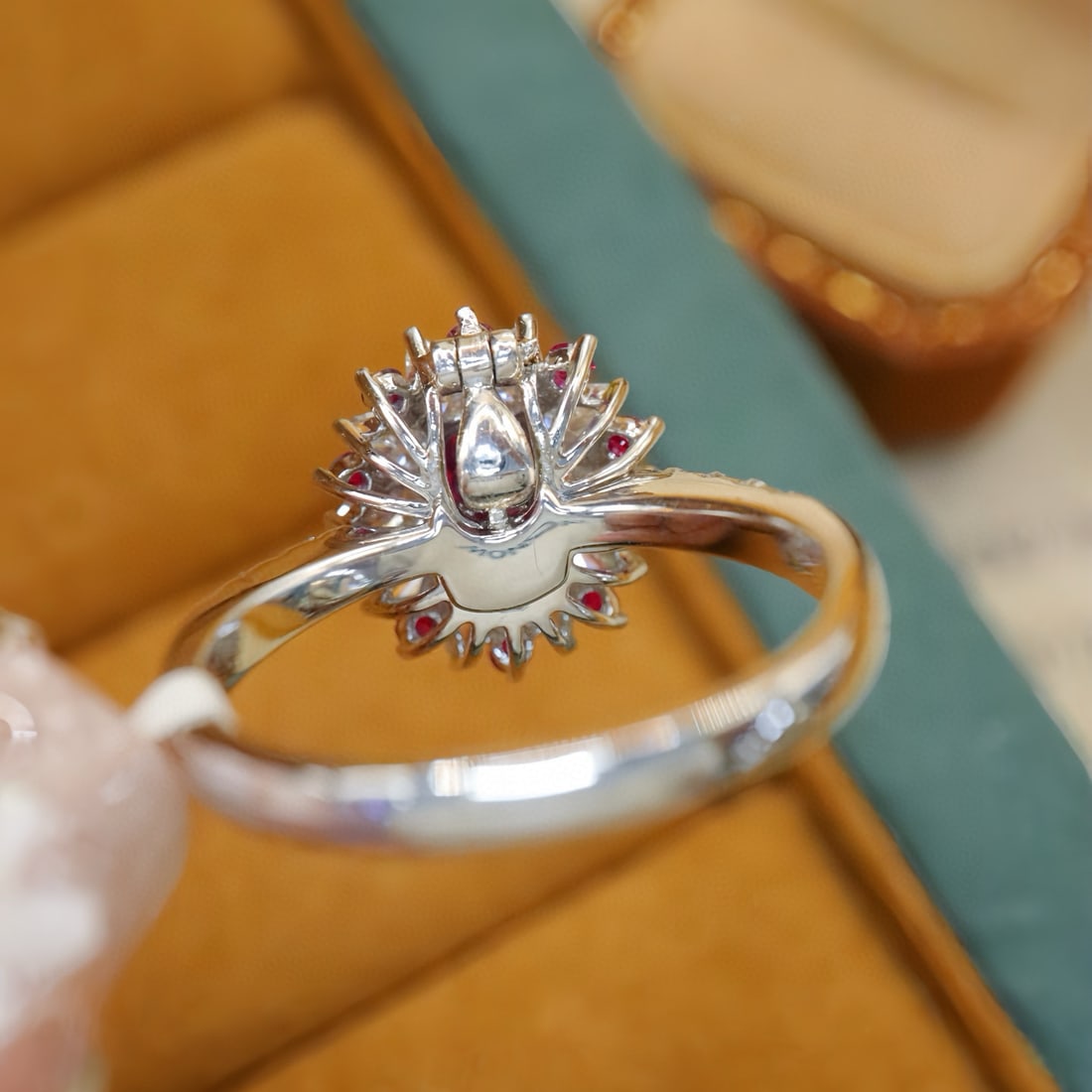 14k Gold 1.73 Ctw Natural Ruby & Diamond Ring/pendant( Without Chain ) - 6