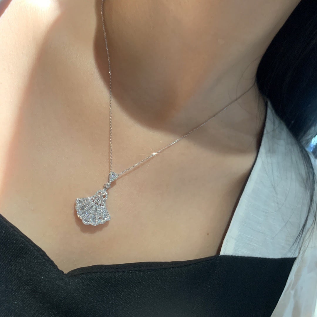 14k Gold 0.98 Ct Natural H Diamond Pendant( Without Chain ) - 7