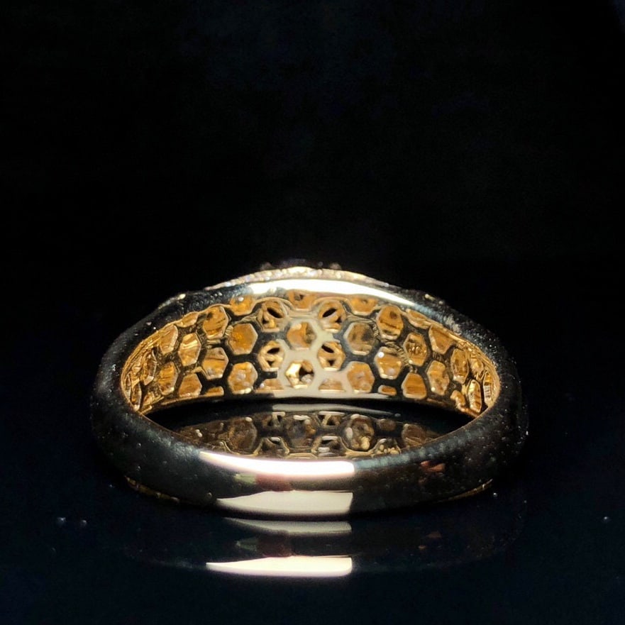 14k Gold 1.41 Ctw Natural Ruby & Diamond Ring - 8