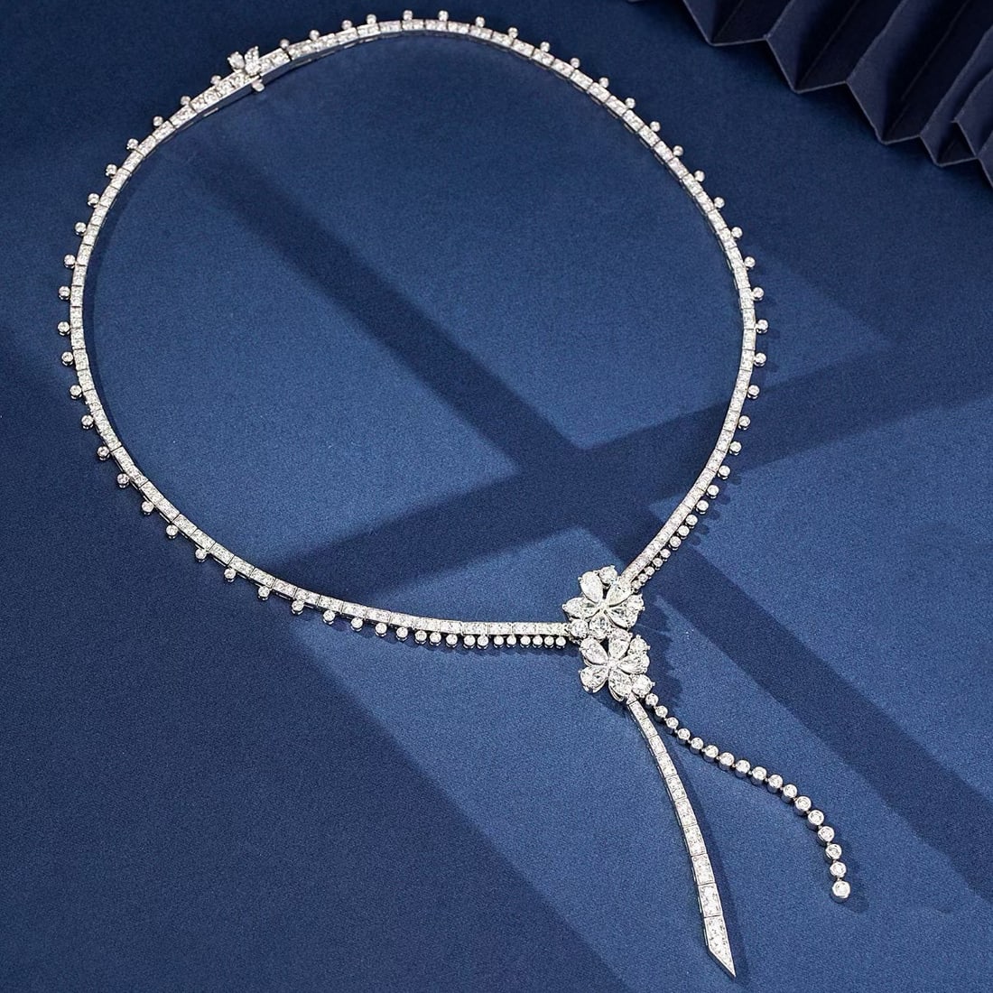 14k Gold 9.82 Ctw Natural H Diamond Necklace: Ref:230981021 / / gold content:14k gold / / main gemstone:diamond / / shape:multiply / / carat weight:3. 32ct / / clarity grade:vs-si / / color:h / / treatment:natural / / / / adjacent gemstone 2 :