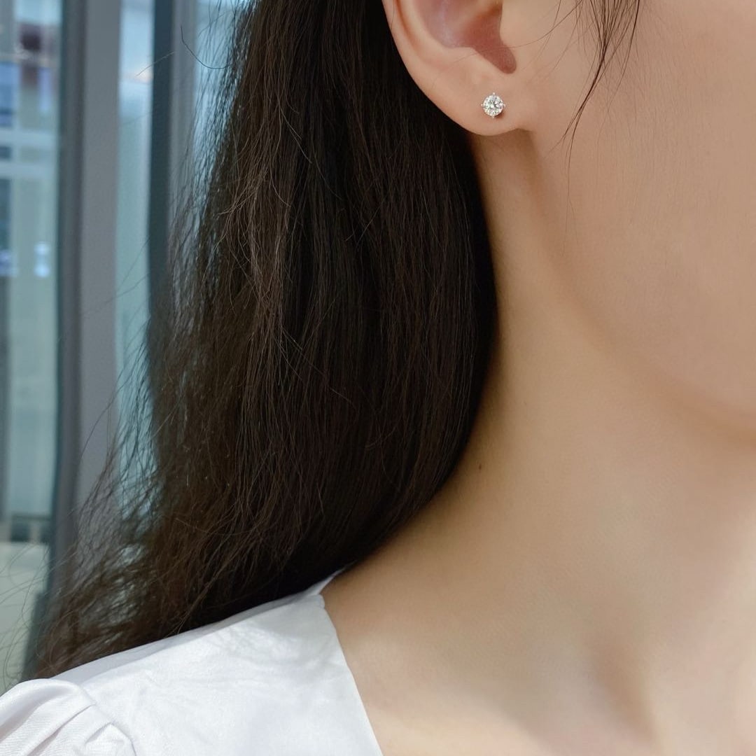 Gia Certified 14k Gold 2.45 Ctw Natural E Vs-si Multiply Diamond Earrings - 3