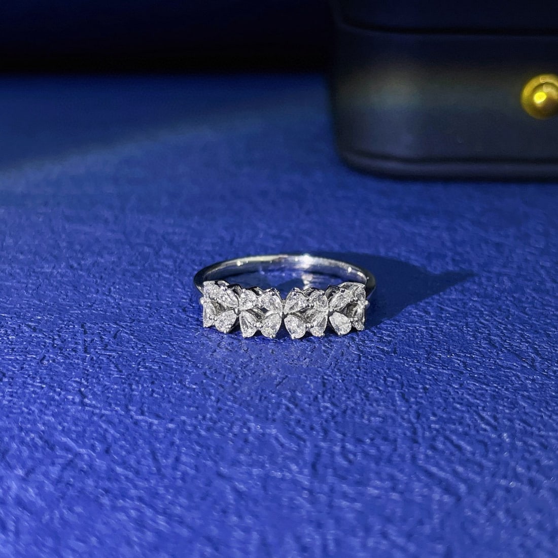 14k Gold 0.48 Ct Natural H Diamond Ring: Ref:230981234 / / gold content:14k gold / / ring size:7. 25us / / / / main gemstone:diamond / / shape:pear / / carat weight:0. 48ct / / clarity grade:vs-si / / color:h / / treatment:natural / / High
