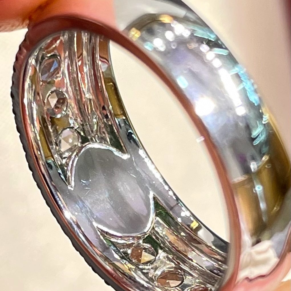 14k Gold 1.20 Ctw Natural Emerald & Diamond Ring - 4