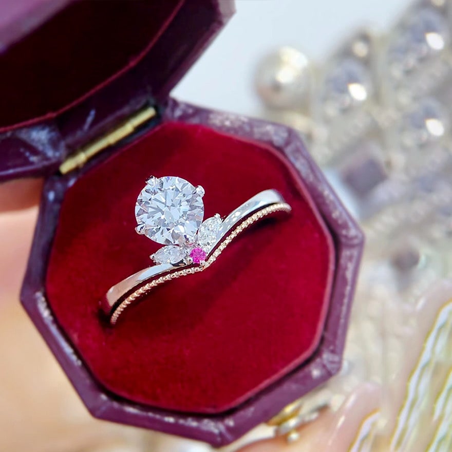 Gia Certified 14k Gold 0.6 Ct Natural E Vs2 3ex Round Diamond Ring - 5