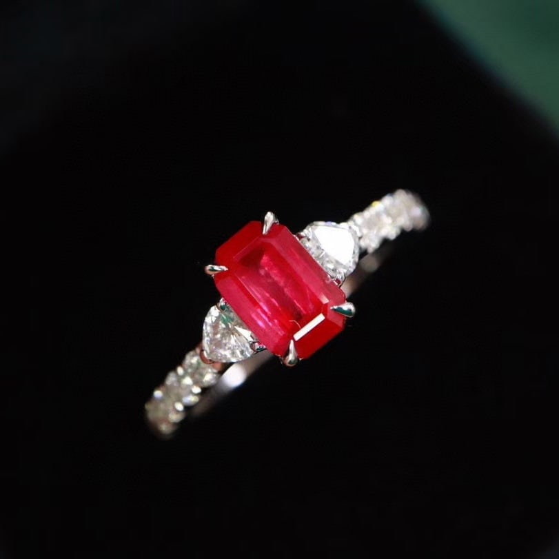 14k Gold 1.5 Ctw Natural Ruby & Diamond Ring (1 of 8)
