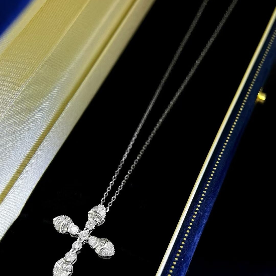 14k Gold 0.68 Ct Natural H Diamond Pendant( Without Chain ) - 3