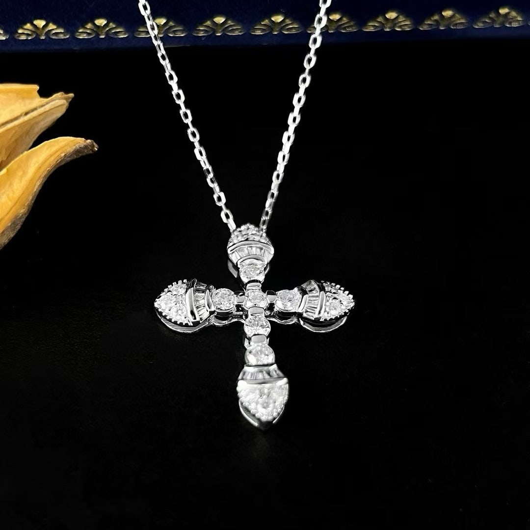 14k Gold 0.68 Ct Natural H Diamond Pendant( Without Chain ) - 5