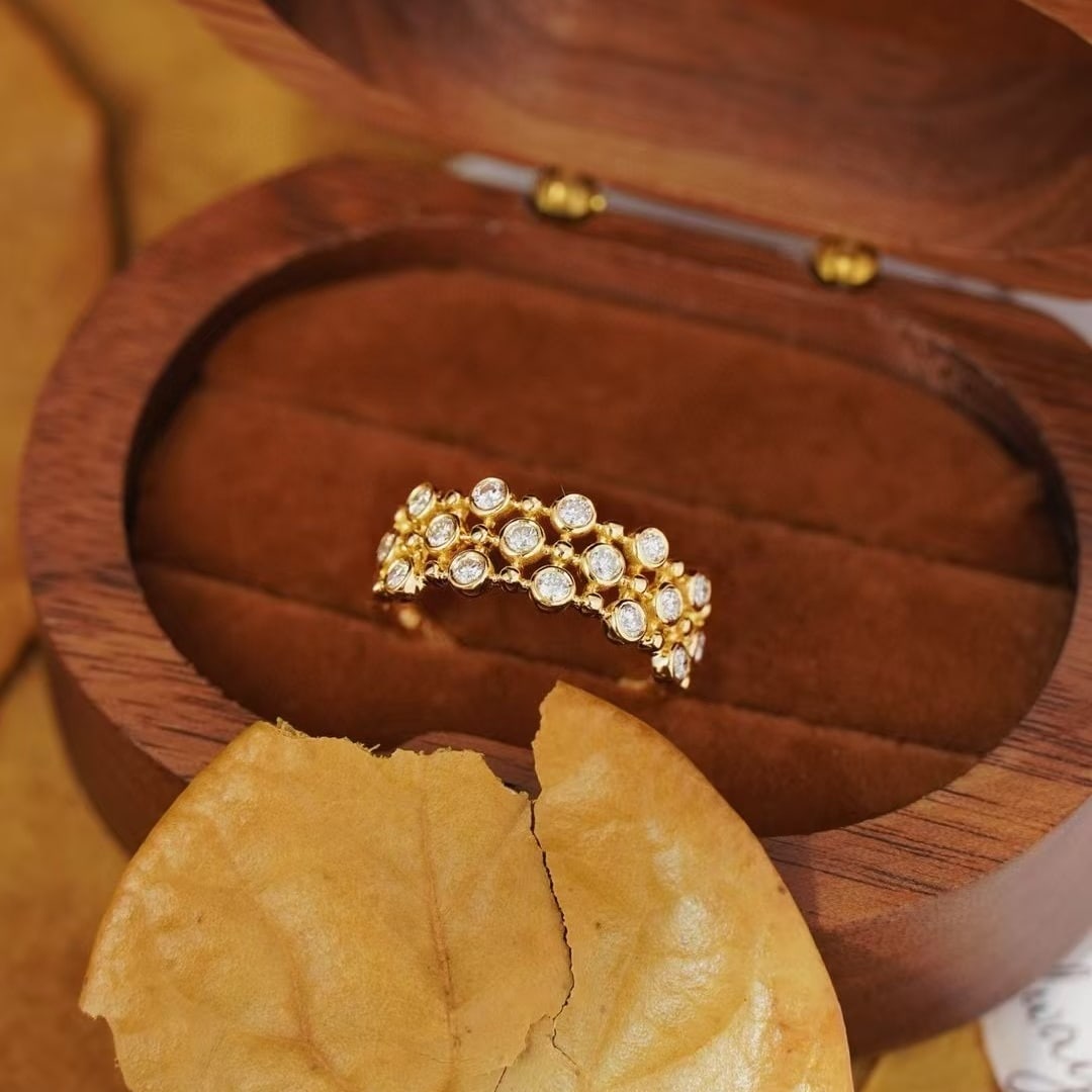14k Gold 0.5 Ct Natural H Diamond Ring: Ref:230980450 // gold content:14k gold // ring size:7. 25us // // main gemstone:diamond // shape:round // carat weight:0. 5ct // clarity grade:vs-si // color:h // treatment:natural // cut grade:g // H