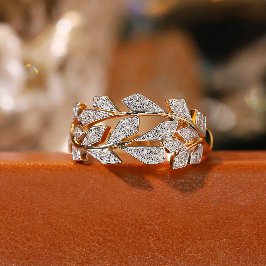 14k Gold 0.20 Ct Natural H Diamond Ring: Ref:231147240 // gold content:14k gold // ring size:7. 25us // // main gemstone:diamond // shape:round // carat weight:0. 20ct // clarity grade:vs-si // color:h // treatment:natural // cut grade:g //