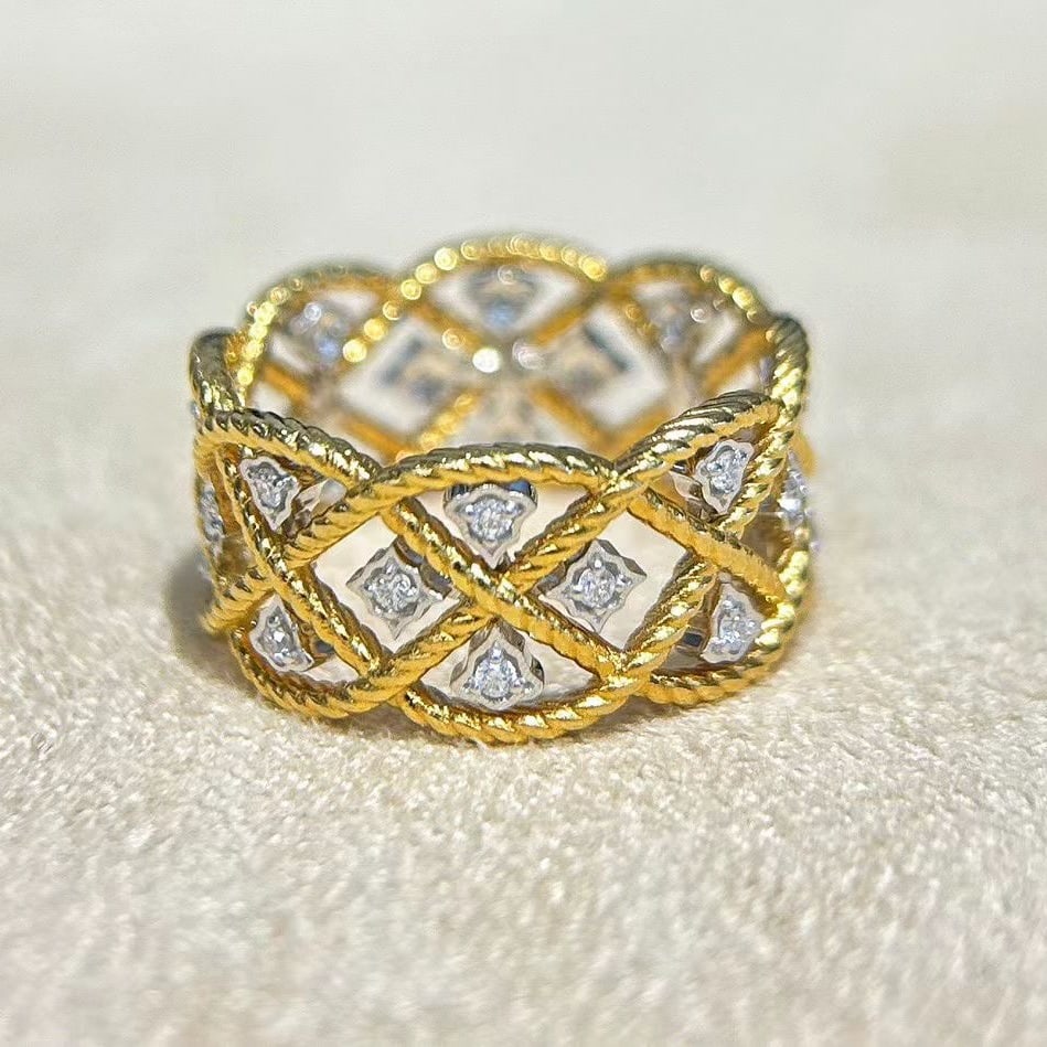 14k Gold 0.26 Ct Natural H Diamond Ring - 2