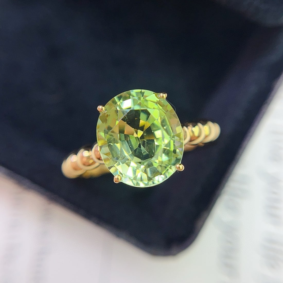 14k Gold 3.15 Ct Natural Tourmaline Ring - 2