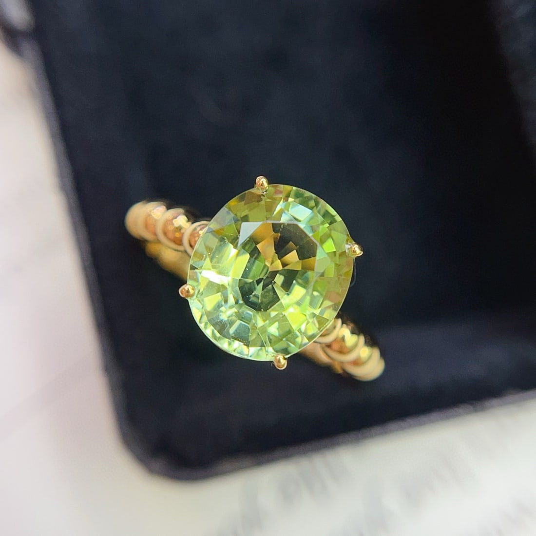 14k Gold 3.15 Ct Natural Tourmaline Ring - 3