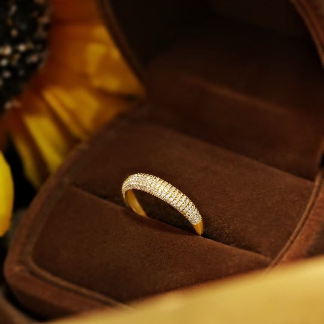 14k Gold 0.48 Ct Natural H Diamond Ring: Ref:231149234 // gold content:14k gold // ring size:7. 25us // // main gemstone:diamond // shape:round // carat weight:0. 48ct // clarity grade:vs-si // color:h // treatment:natural // cut grade:g //