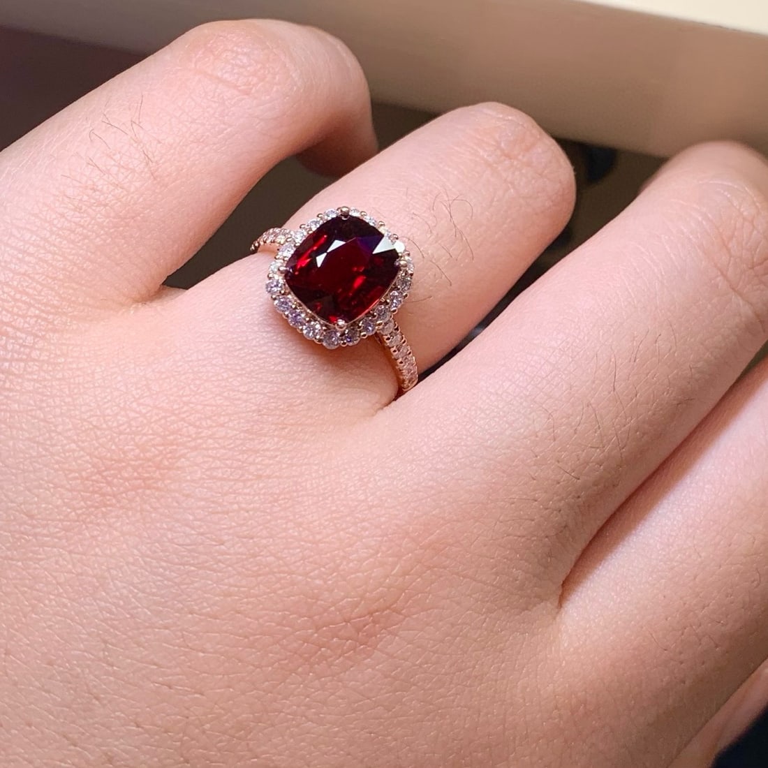 14k Gold 3.15 Ct Natural Tourmaline & Diamond Ring - 6