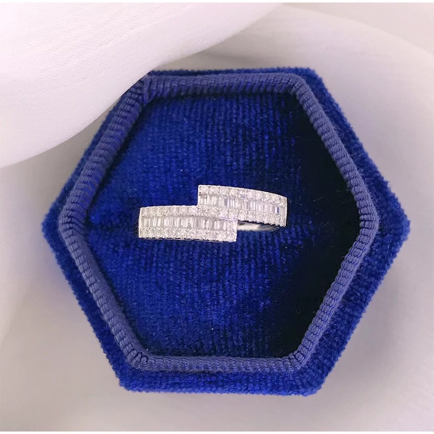 14k Gold 0.35 Ct Natural H Diamond Ring: Ref:231152258 // gold content:14k gold // ring size:7. 25us // // main gemstone:diamond // shape:multiple // carat weight:0. 35ct // clarity grade:vs-si // color:h // treatment:natural // Low