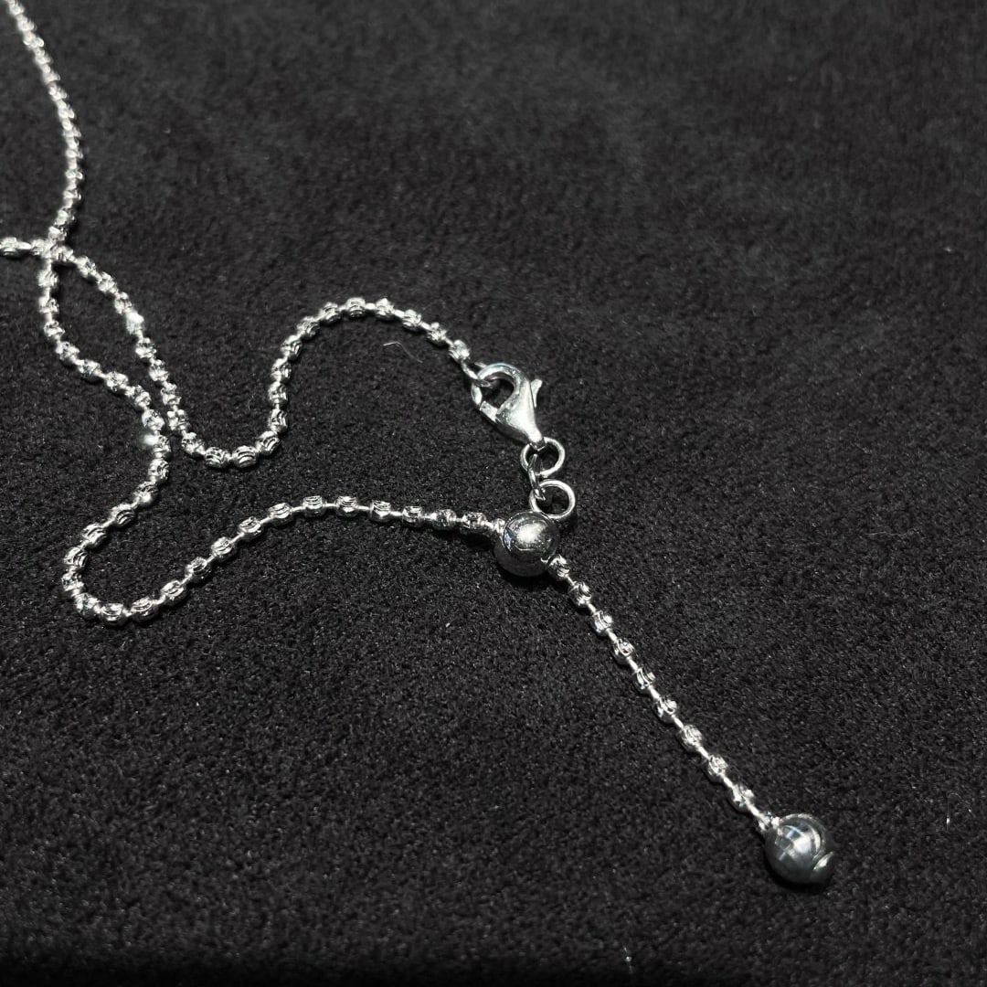 14k Gold 3.34 Ct Natural H Diamond Necklace - 2