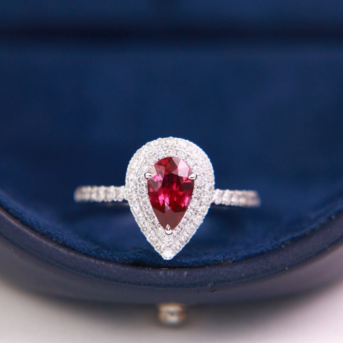 14k Gold 1.43 Ctw Natural Ruby & Diamond Ring - 3