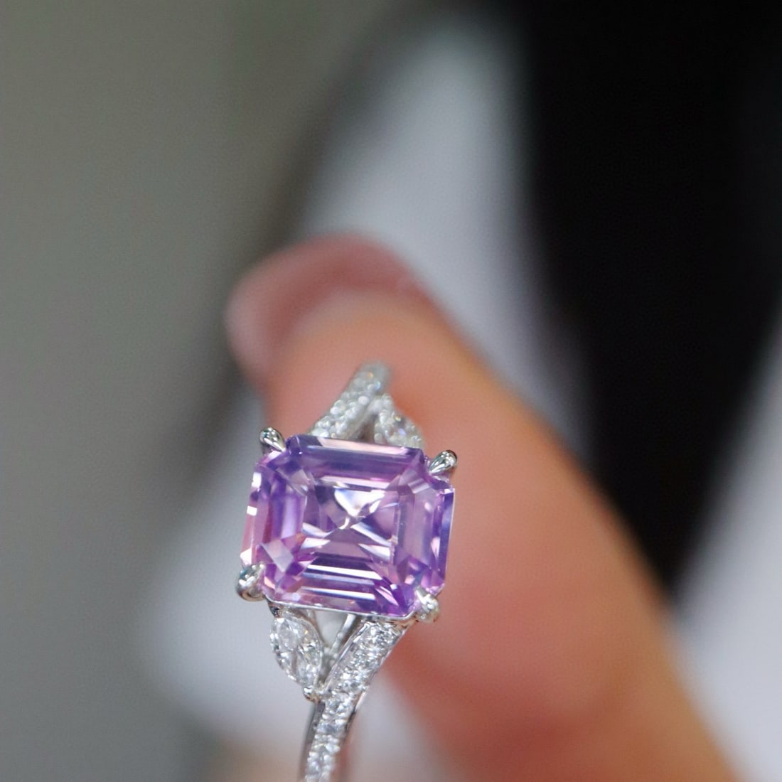 14k Gold 2.24 Ctw Natural Sapphire & Diamond Ring - 2