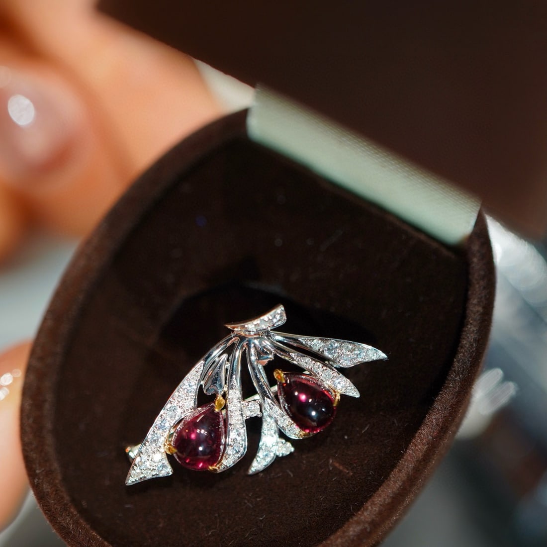 14k Gold 2 Ct Natural Ruby & Diamond Ring - 6
