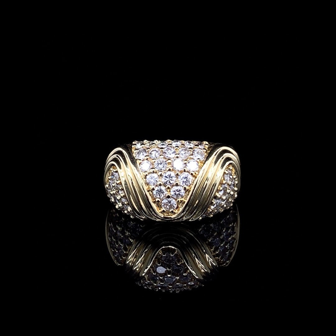14k Gold 1.03 Ct Natural H Diamond Ring: Ref:230990041 // gold content:14k gold // ring size:7. 25us // // main gemstone:diamond // shape:round // carat weight:1. 03ct // clarity grade:vs-si // color:h // treatment:natural // cut grade:g //