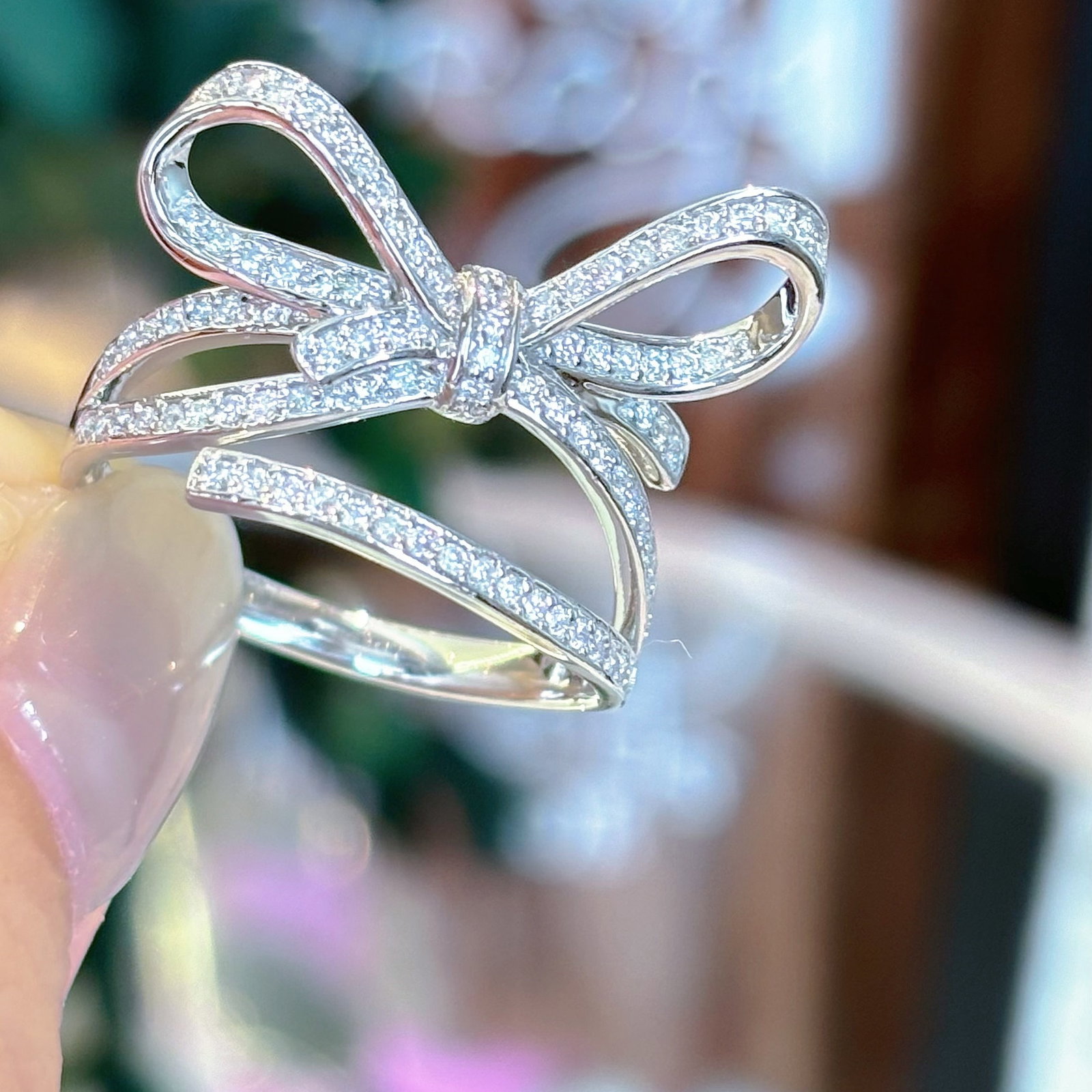 14k Gold 0.5 Ct Natural H Diamond Ring - 3