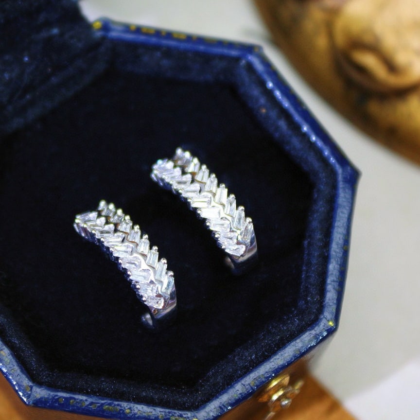 14k Gold 1.25 Ctw Natural H Diamond Jewelry Set - 5