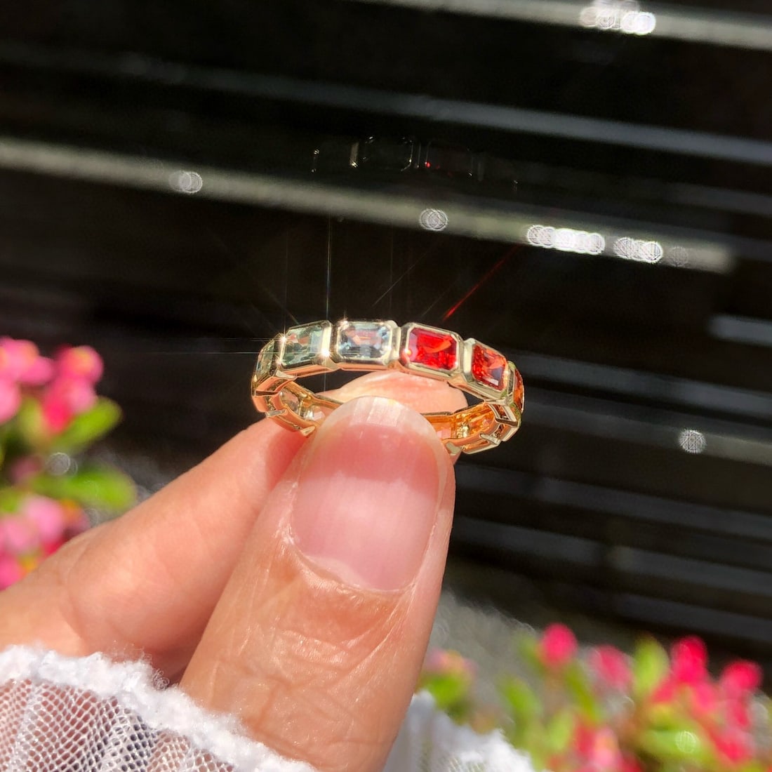 14k Gold 3.17 Ct Natural Sapphire Ring: Ref:230990294 // gold content:14k gold // ring size:7. 25us // // main gemstone:sapphire // shape:octagonal // carat weight:3. 17ct // color:color // treatment:natural // High Estimate: 4300