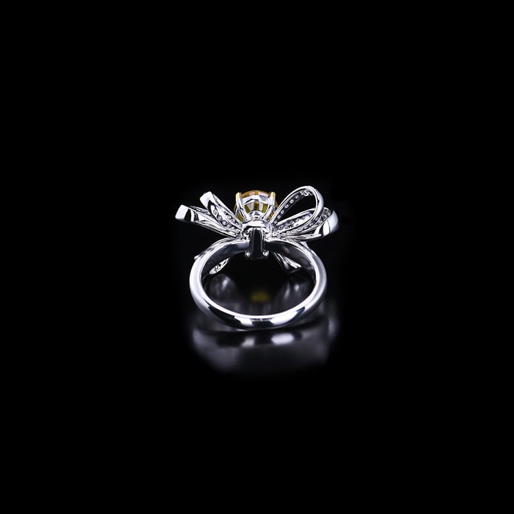 14k Gold 3.02 Ctw Natural Sapphire & Diamond Ring/pendant( Without Chain ) - 3
