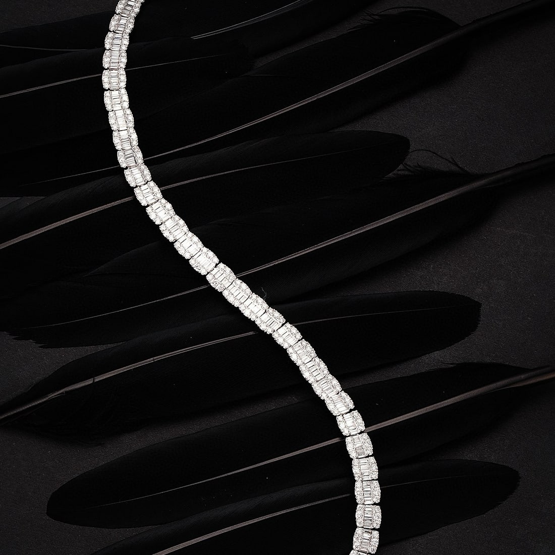 14k Gold 3.06 Ctw Natural H Diamond Bracelet - 3