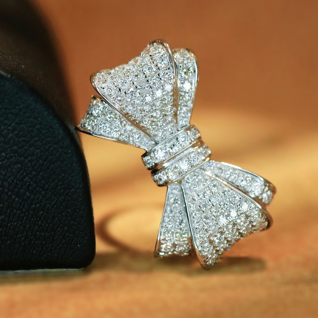 14k Gold 1 Ct Natural H Diamond Ring - 4