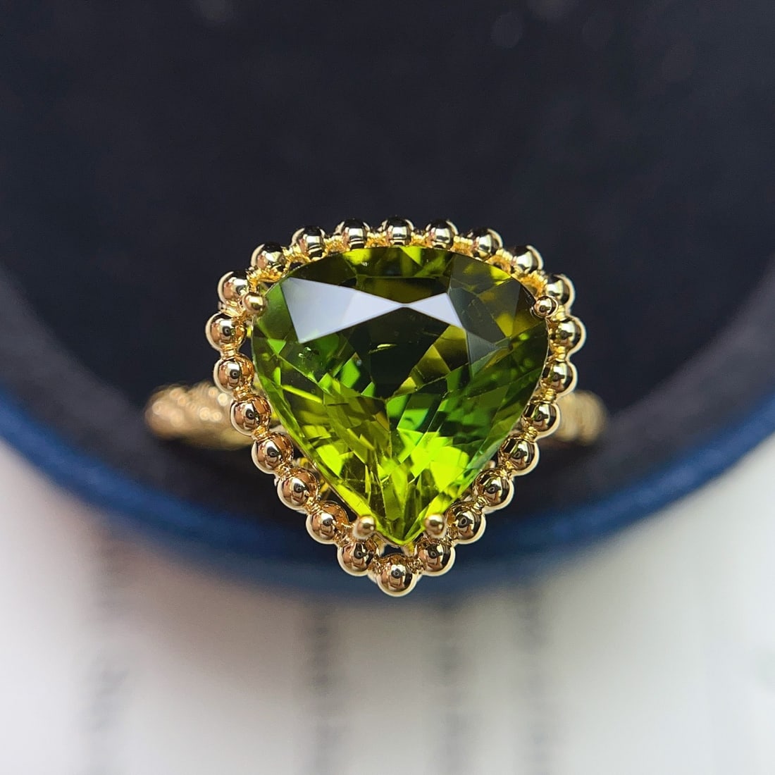 14k Gold 3.90 Ct Natural Tourmaline Ring - 2