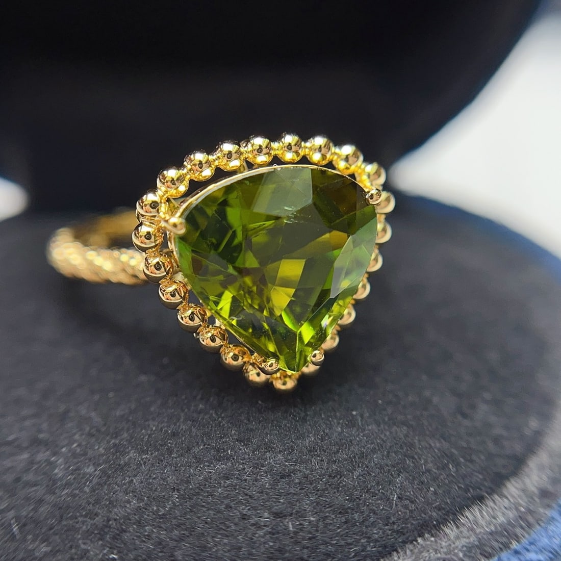 14k Gold 3.90 Ct Natural Tourmaline Ring - 5