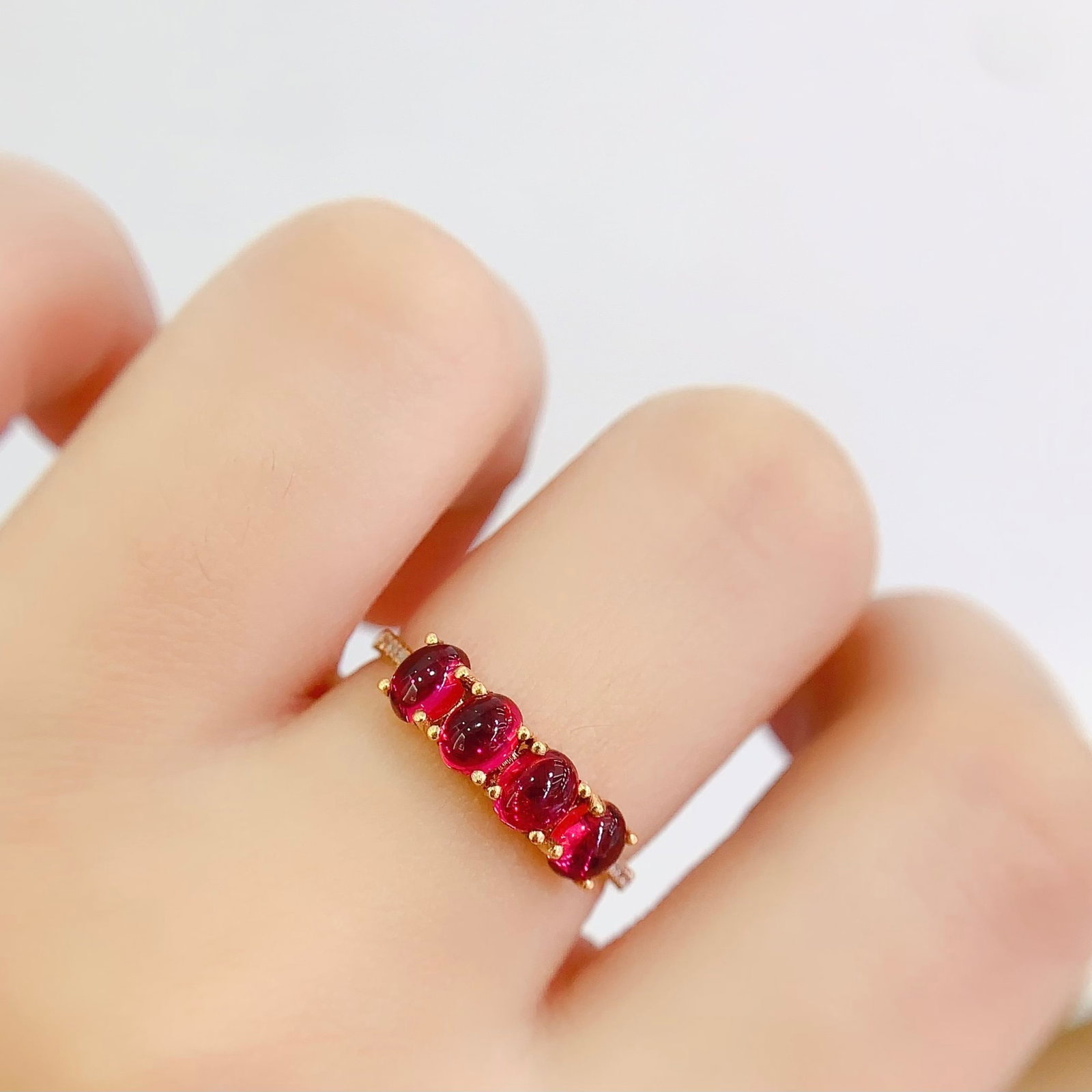 14k Gold 1.8 Ct Natural Tourmaline & Diamond Ring - 7