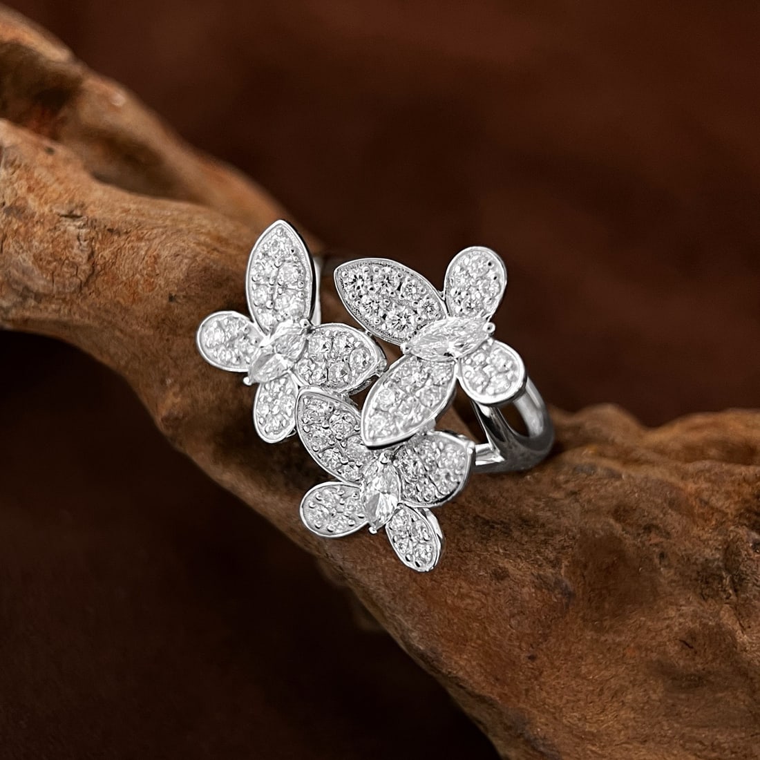 14k Gold 1.28 Ct Natural H Diamond Ring - 2