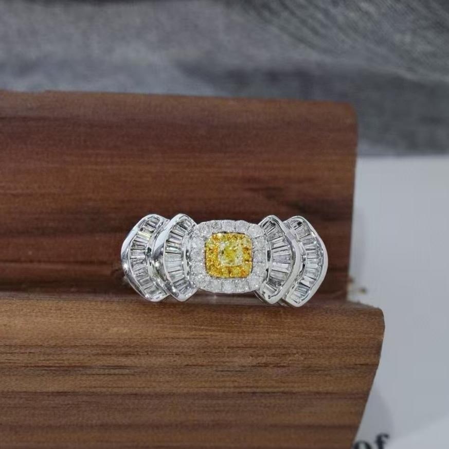 14k Gold 0.65 Ct Natural H Diamond Ring: Ref:231159241 // gold content:14k gold // ring size:7. 25us // // main gemstone:diamond // shape:multiple // carat weight:0. 65ct // clarity grade:vs-si // color:h // treatment:natural // Condition: N