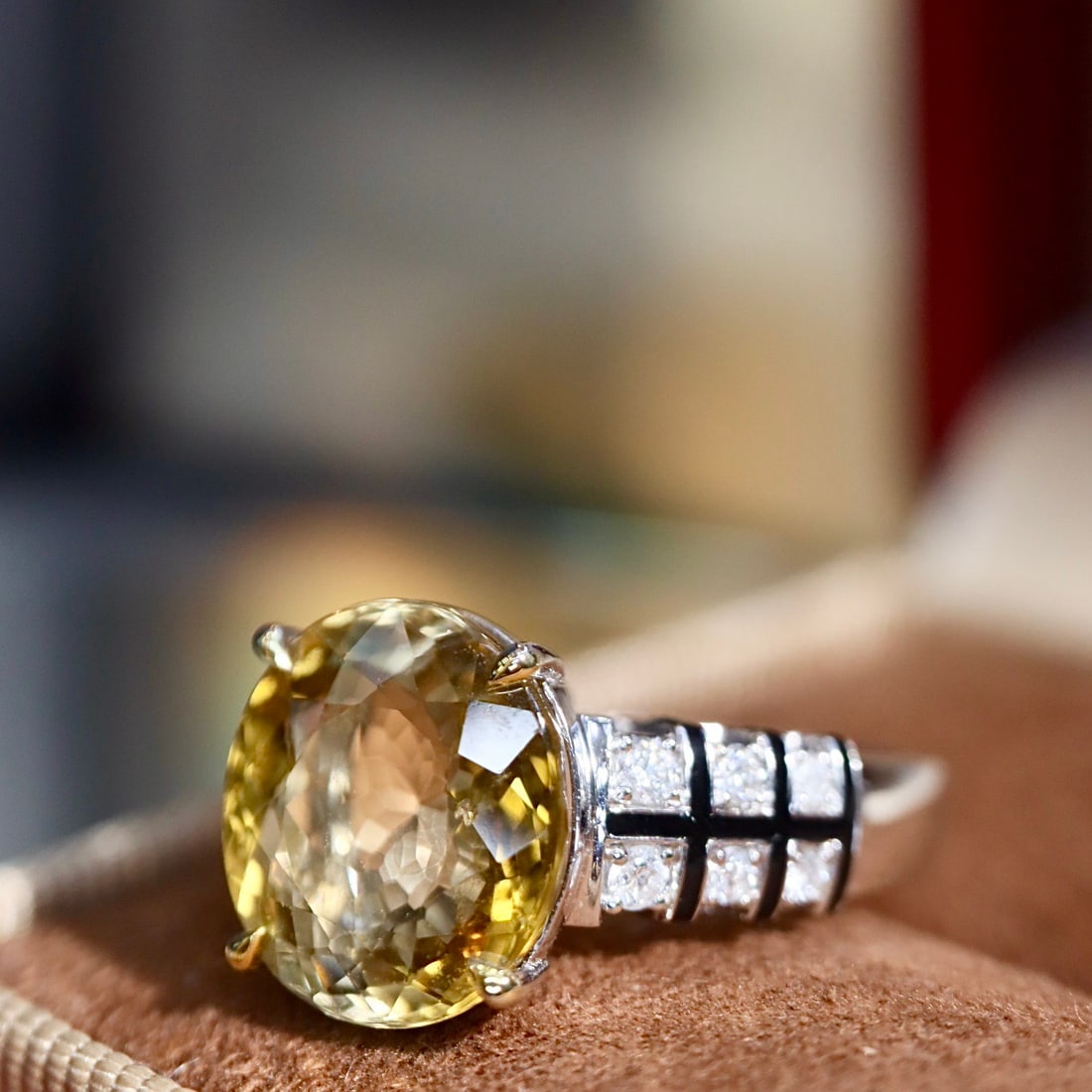 14k Gold 3.57 Ctw Natural Tourmaline & Diamond Ring - 3