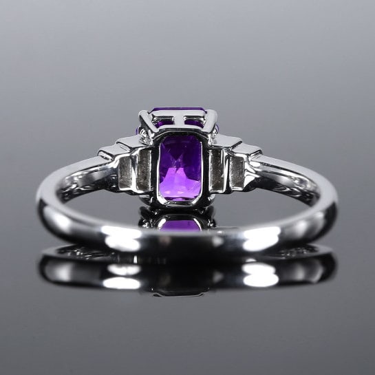 14k Gold 1.74 Ctw Natural Sapphire & Diamond Ring - 4