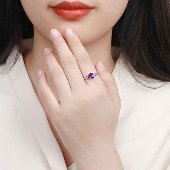 14k Gold 1.74 Ctw Natural Sapphire & Diamond Ring - 5