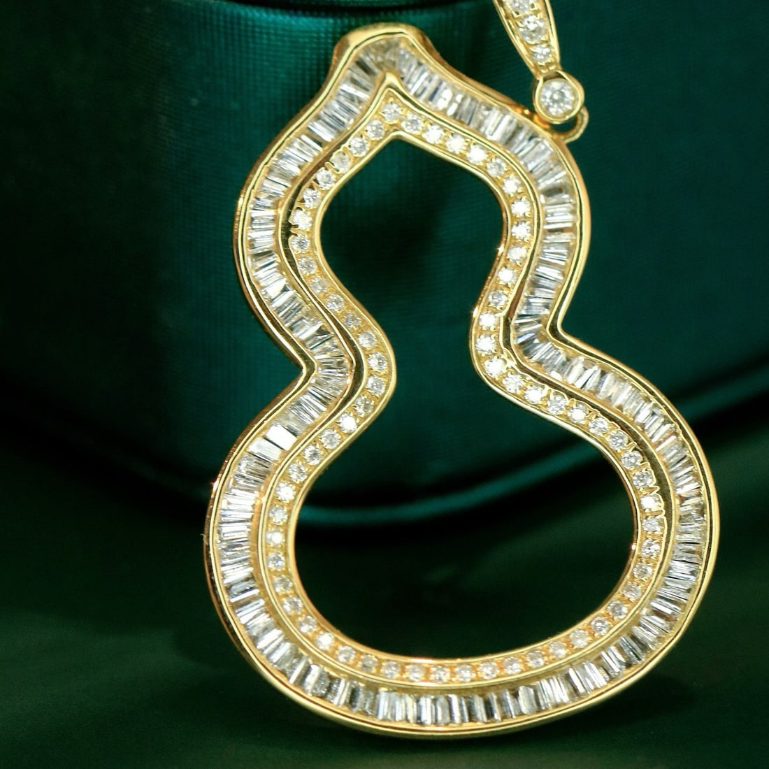 14k Gold 0.88 Ct Natural H Diamond Necklace - 2