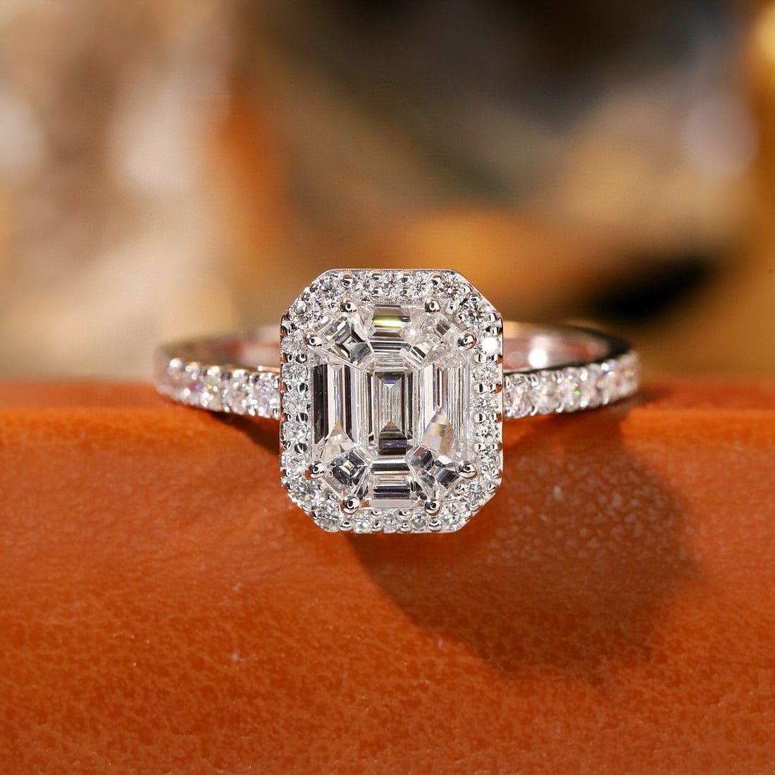 14k Gold 1.01 Ct Natural H Diamond Ring: Ref:231163185 // gold content:14k gold // ring size:7. 25us // // main gemstone:diamond // shape:multiple // carat weight:1. 01ct // clarity grade:vs-si // color:h // treatment:natural // Condition: N