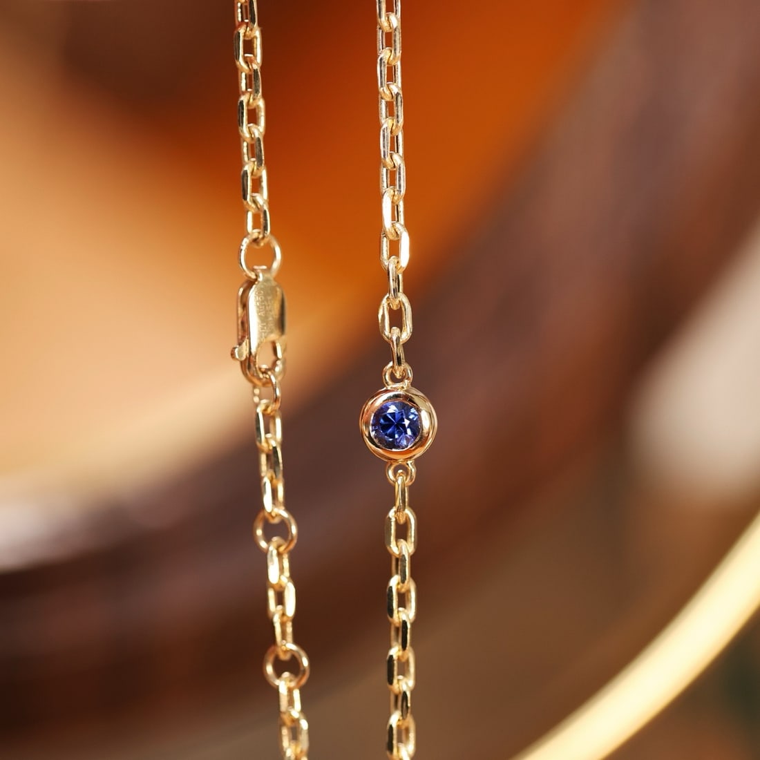 14k Gold 0.25 Ct Natural Sapphire Bracelet: Ref:231164219 // gold content:14k gold // main gemstone:sapphire // shape:round // carat weight:0. 25ct // color:blue // treatment:natural // cut grade:g // Condition: New Low Estimate: 3100 High