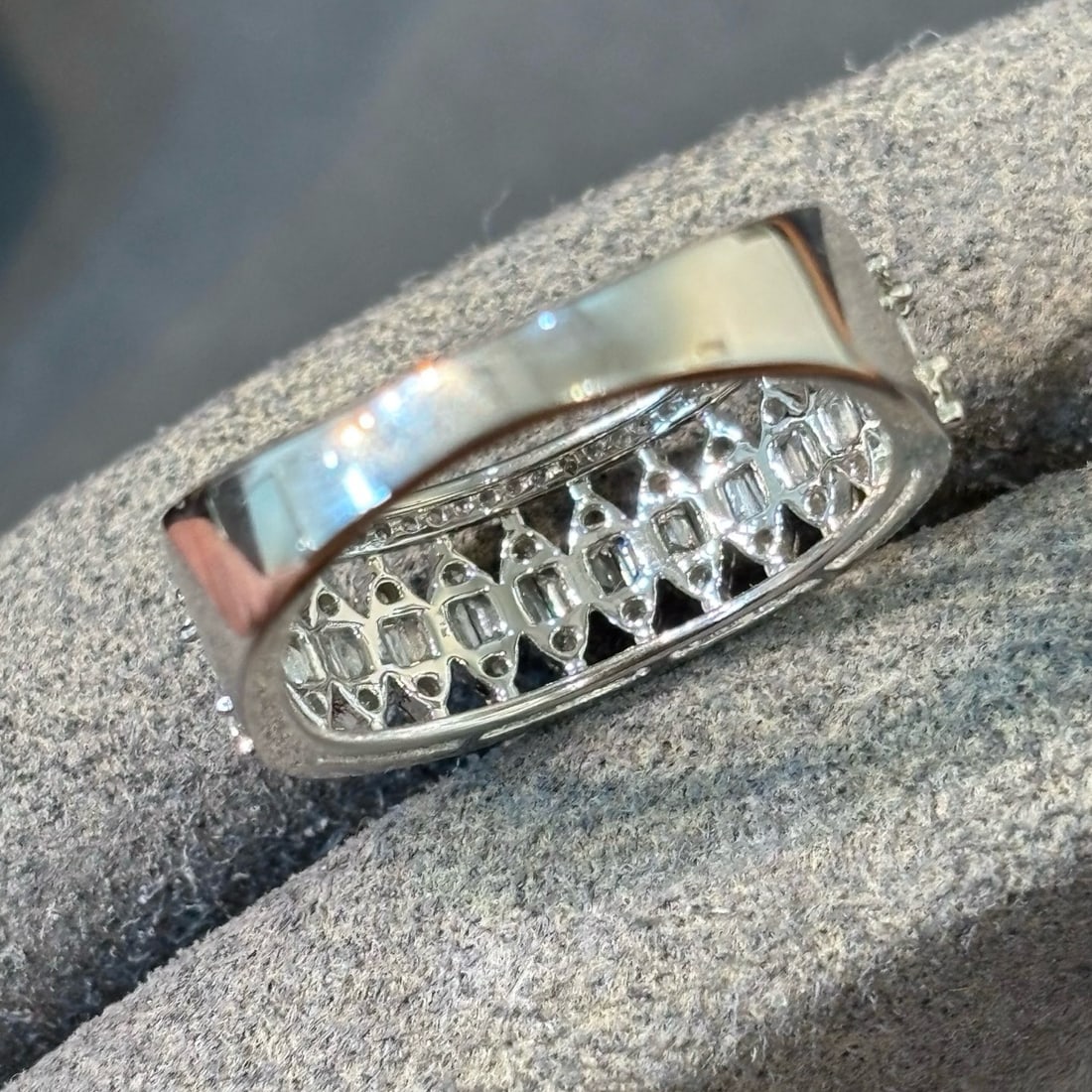 14k Gold 1.1 Ct Natural H Diamond Ring - 7