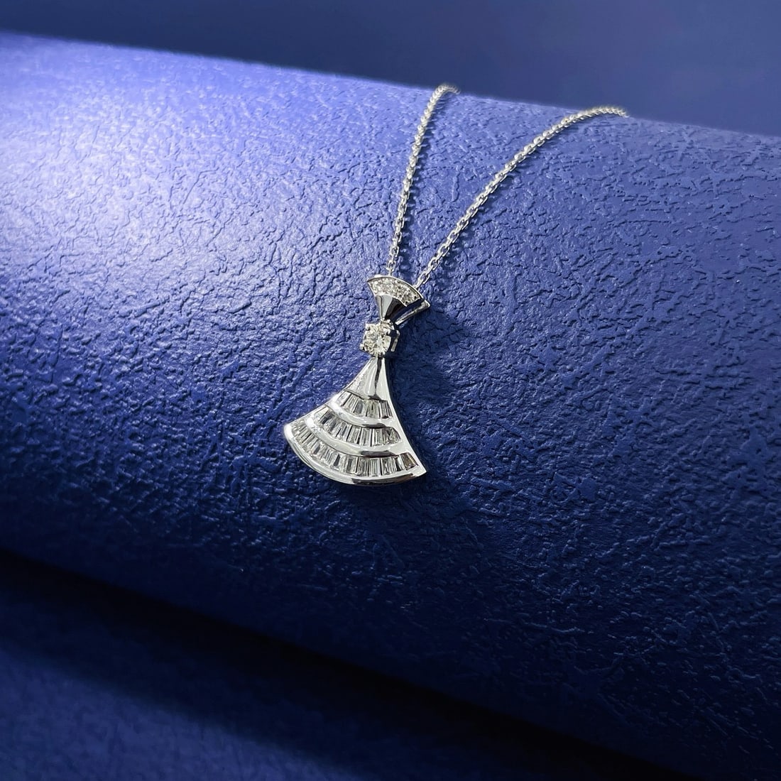 14k Gold 0.25 Ctw Natural H Diamond Necklace - 4