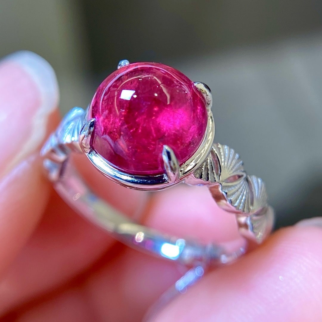 14k Gold 3.45 Ct Natural Tourmaline Ring - 2