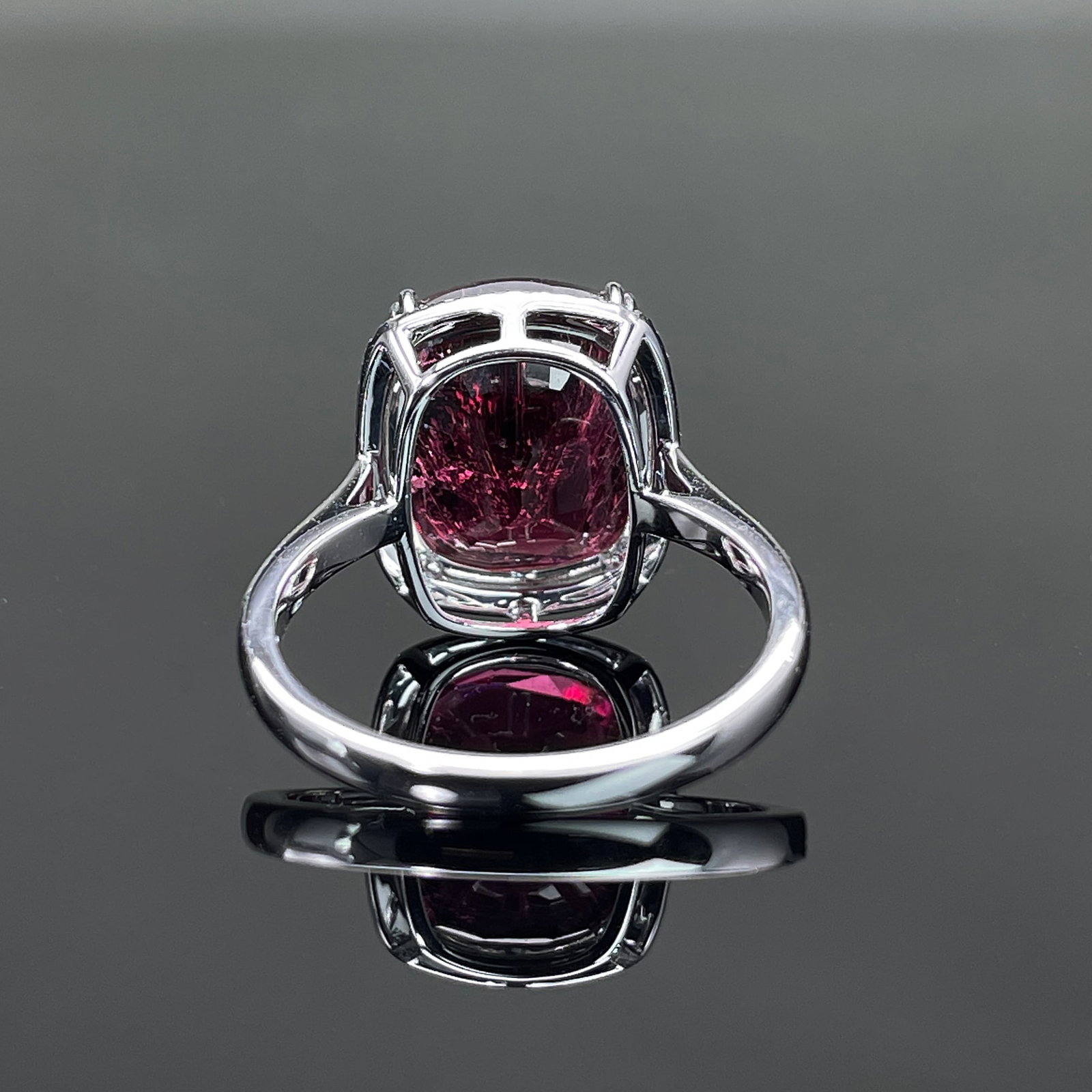 14k Gold 7.84 Ctw Natural Tourmaline & Diamond Ring - 4