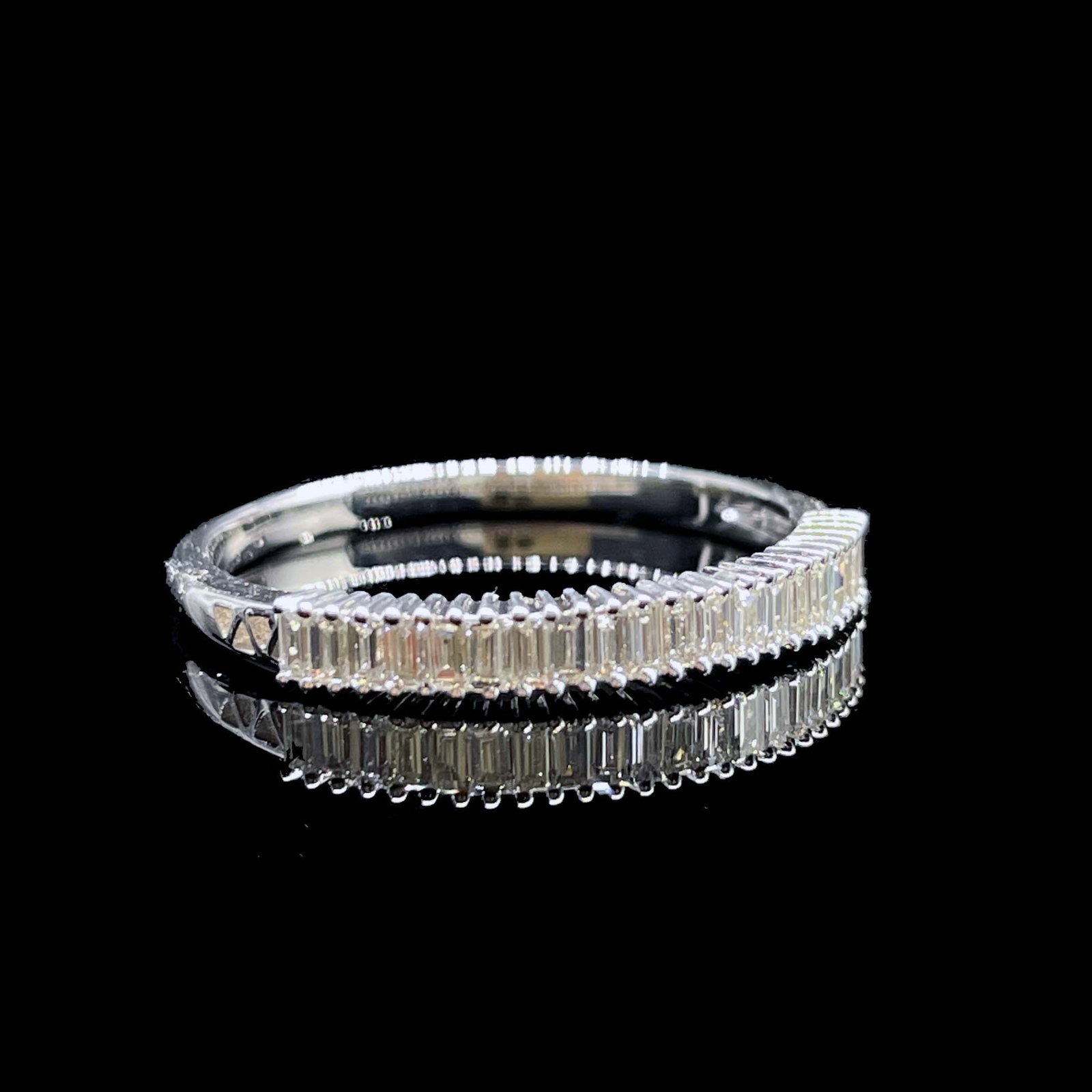 14k Gold 0.26 Ct Natural H Diamond Ring - 2