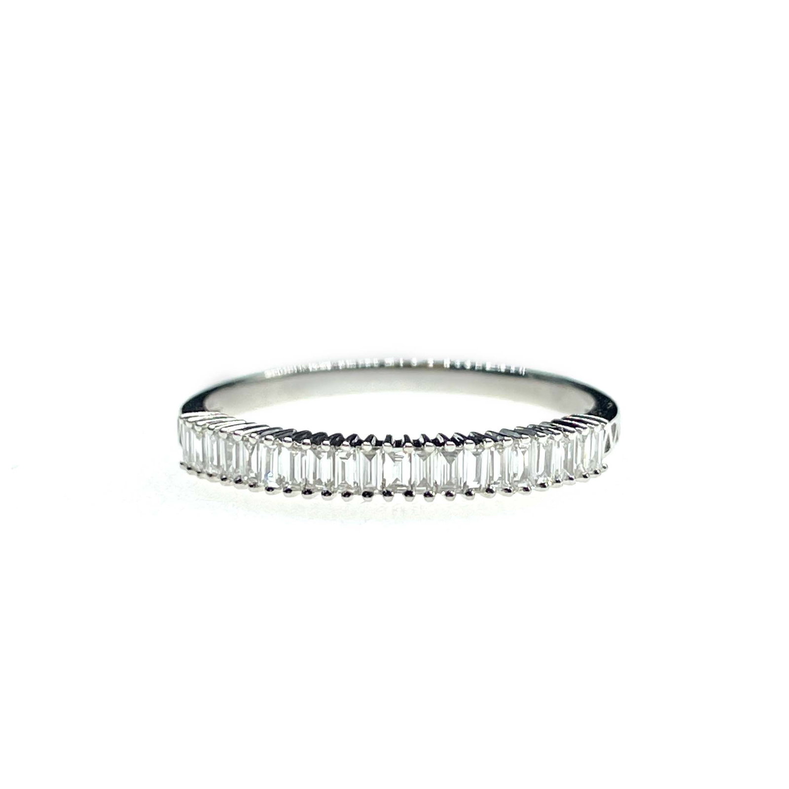 14k Gold 0.26 Ct Natural H Diamond Ring - 5
